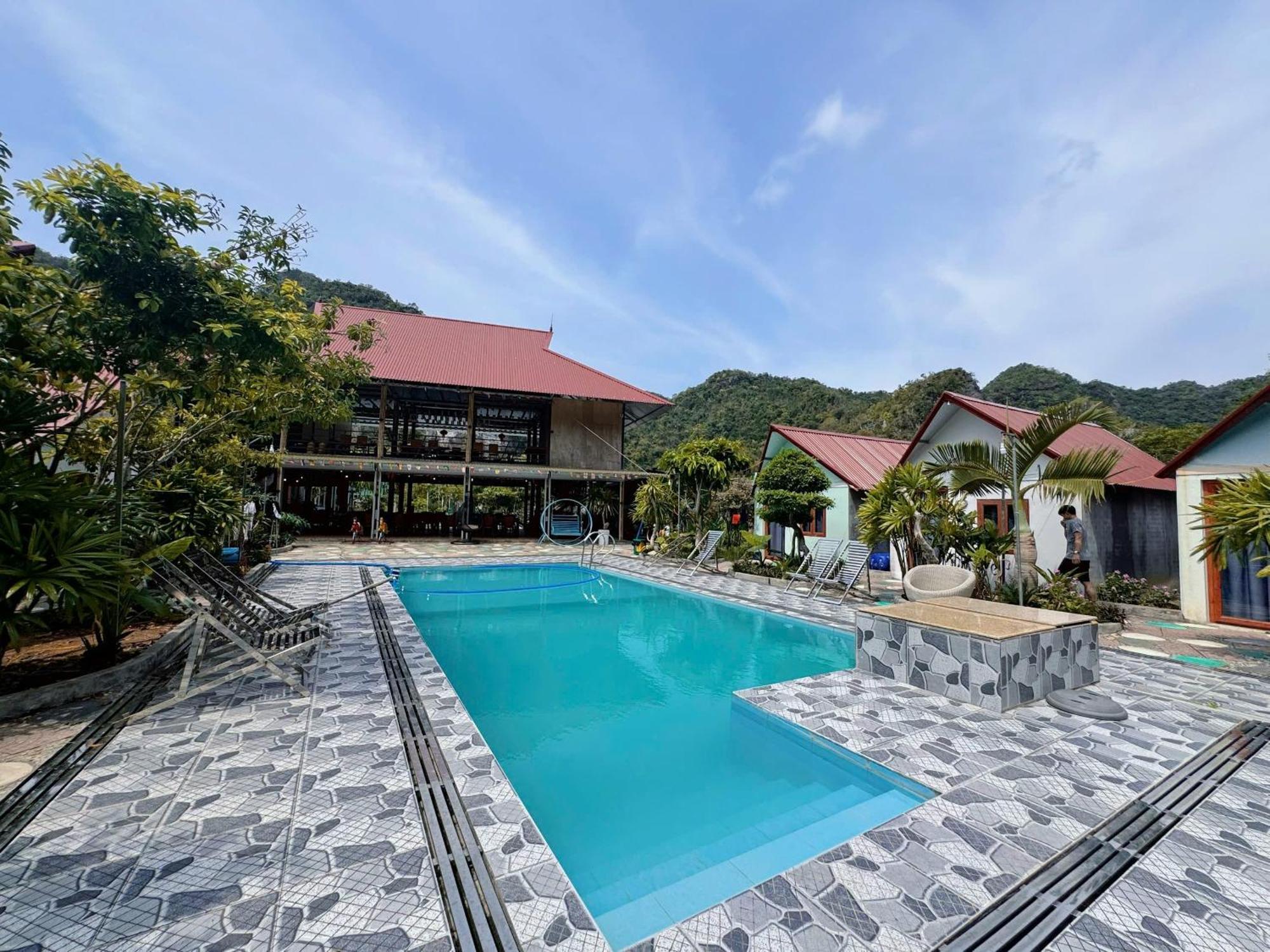 Central Hills Cat Ba Xuan Dam Exterior photo